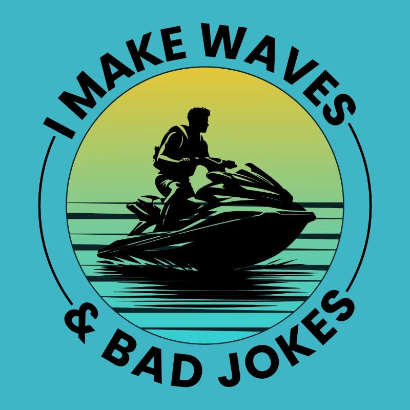 I Make Waves & Bad Jokes Jet Skiing