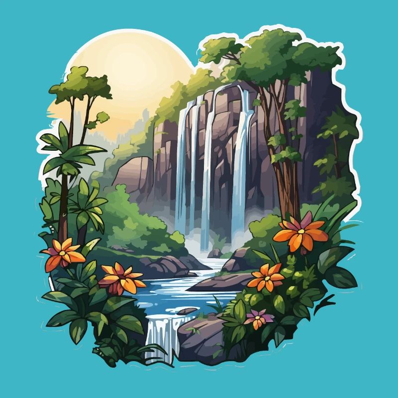 Mystische Wasserfälle