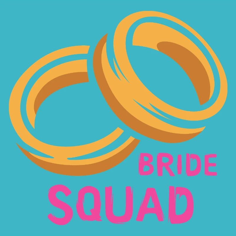 Bride Squad Ringe Junggesellinnenabschied