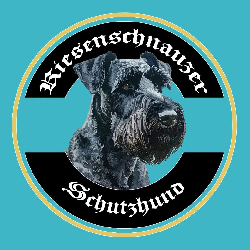 Riesenschnauzer Schutzhund Emblem