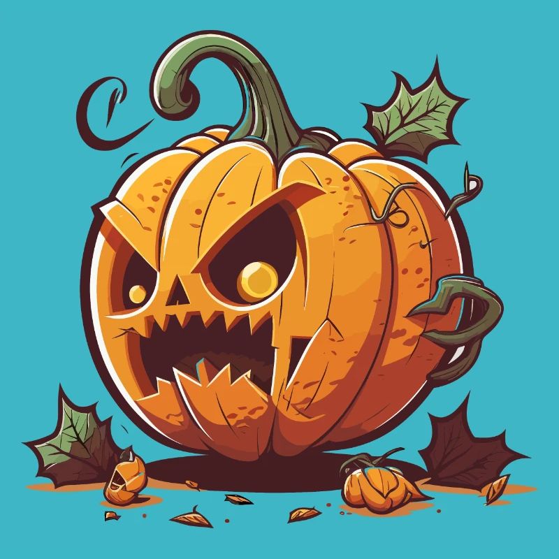 Spooky Pumpkin Craft