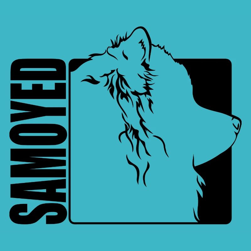 Samoyed Profil Hunde Hund Wilsigns