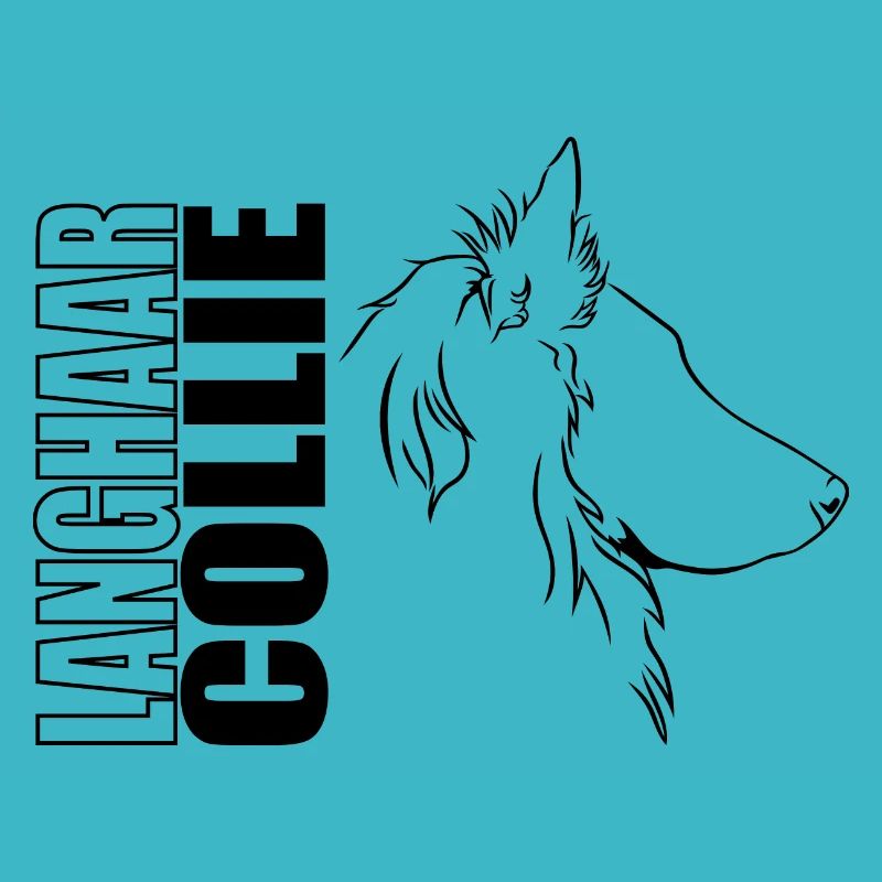 Collie à poil long profil chiens chiens Wilsigns