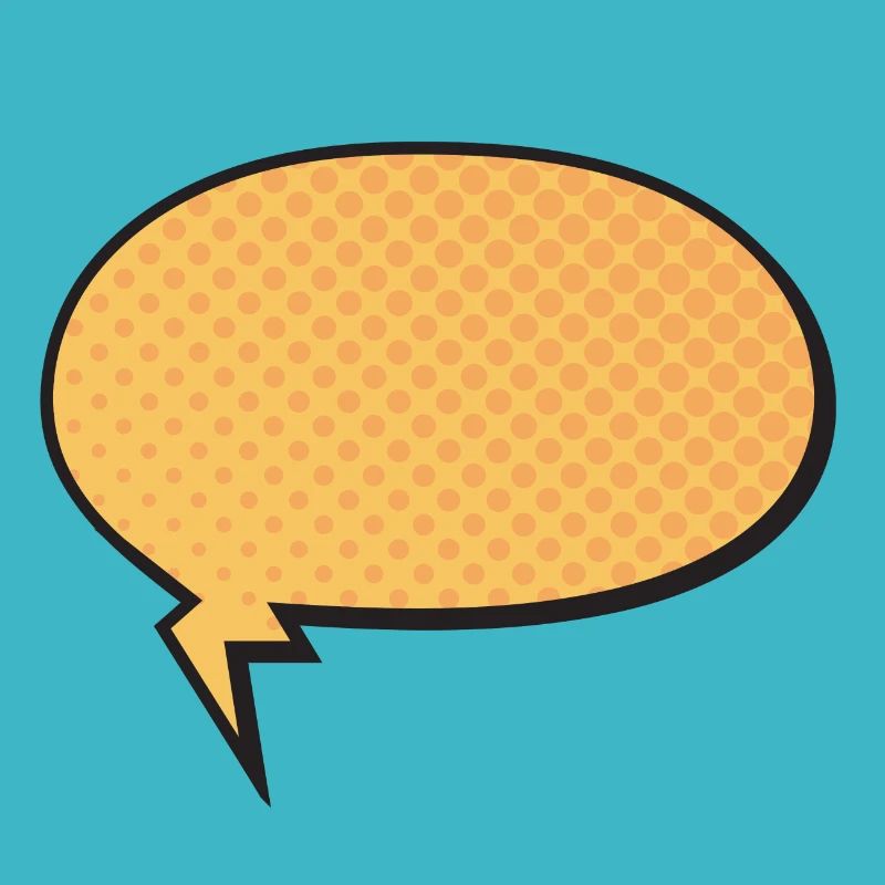 bulle de parole autour de l’idée cadeau