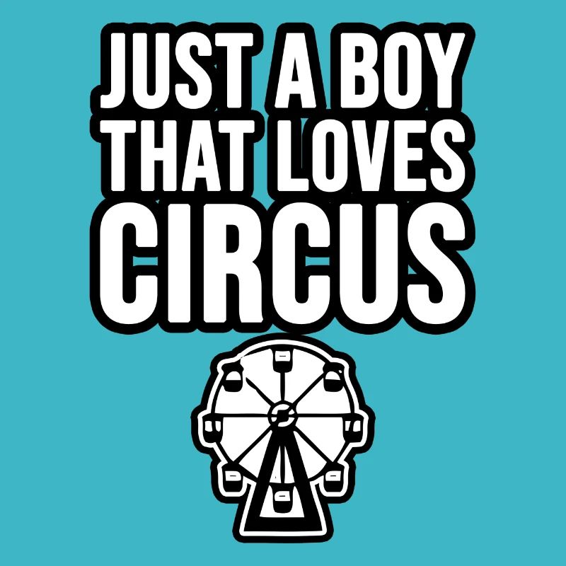 Un garçon qui aime le cirque