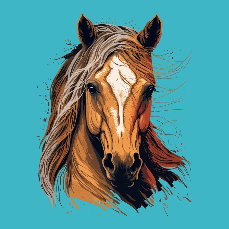 Illustration de cheval