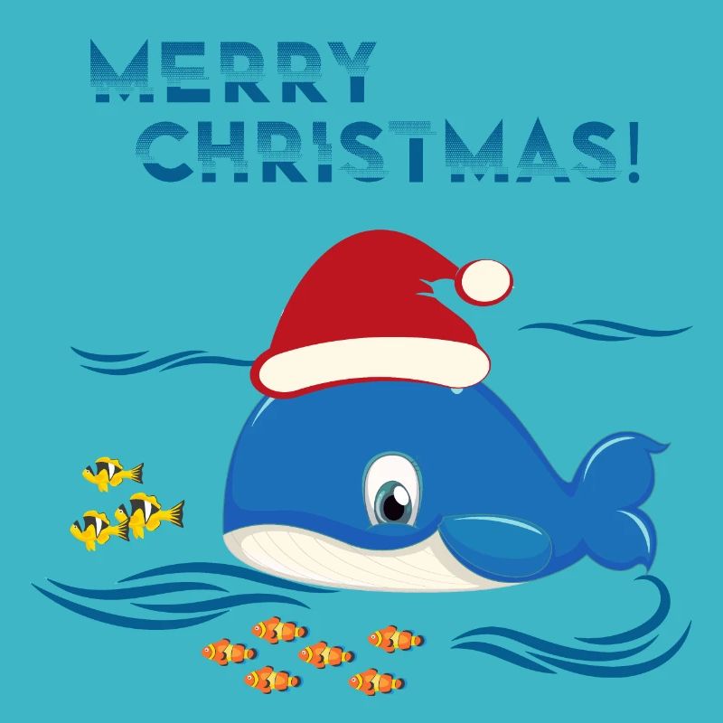 Noël Baleine Mer Océan