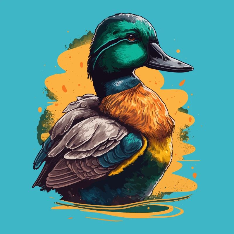Duck Portrait