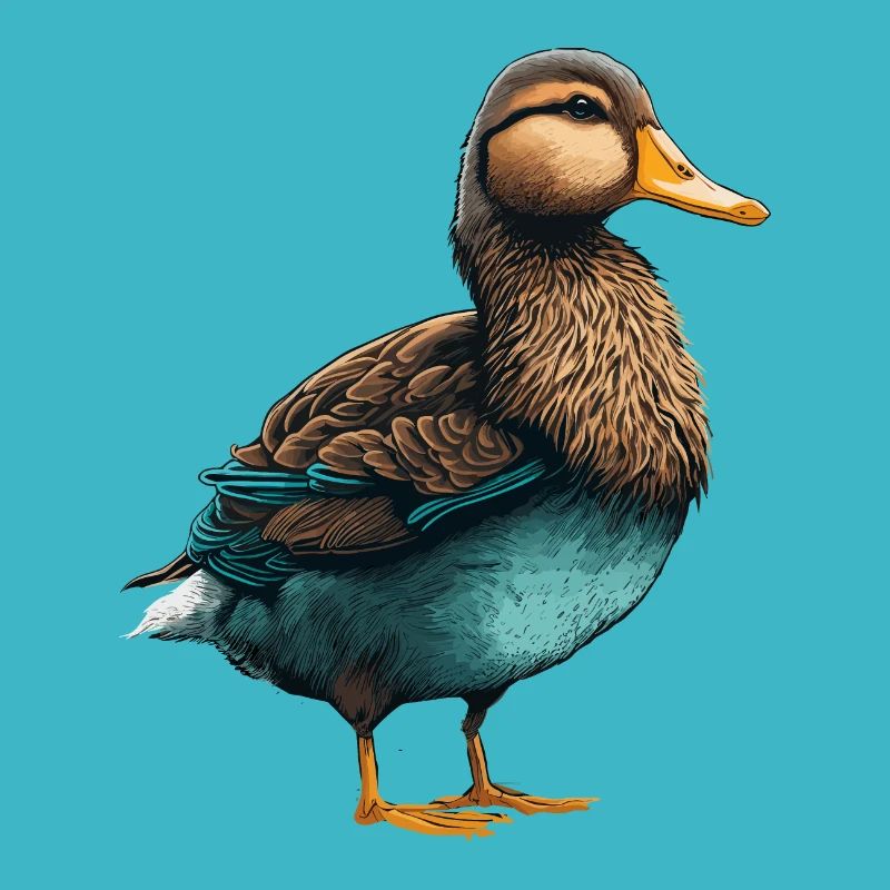 Les canards sont des oiseaux