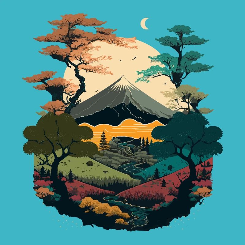Illustration de paysage