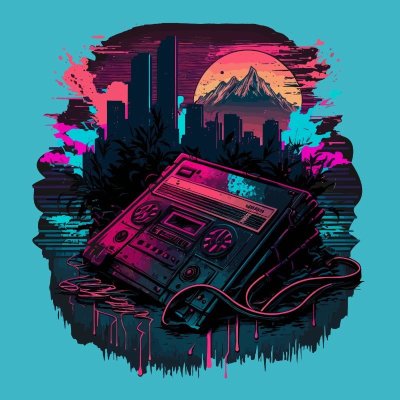 Vaperwave Kassette