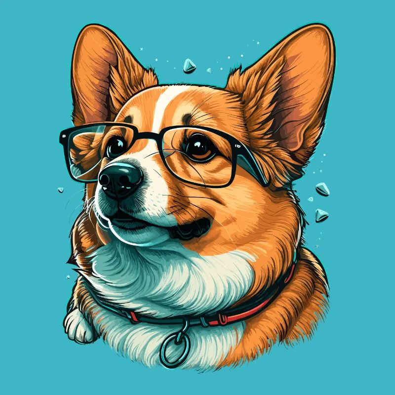 Clever Looking Corgi