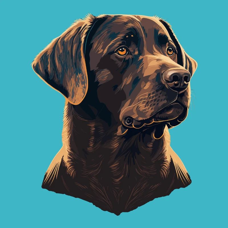 Brave Labrador Retriever