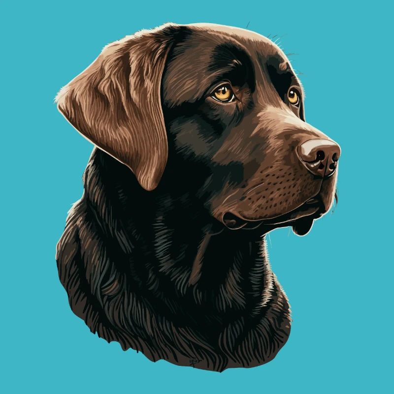 Brown Adorable Labrador Retriever