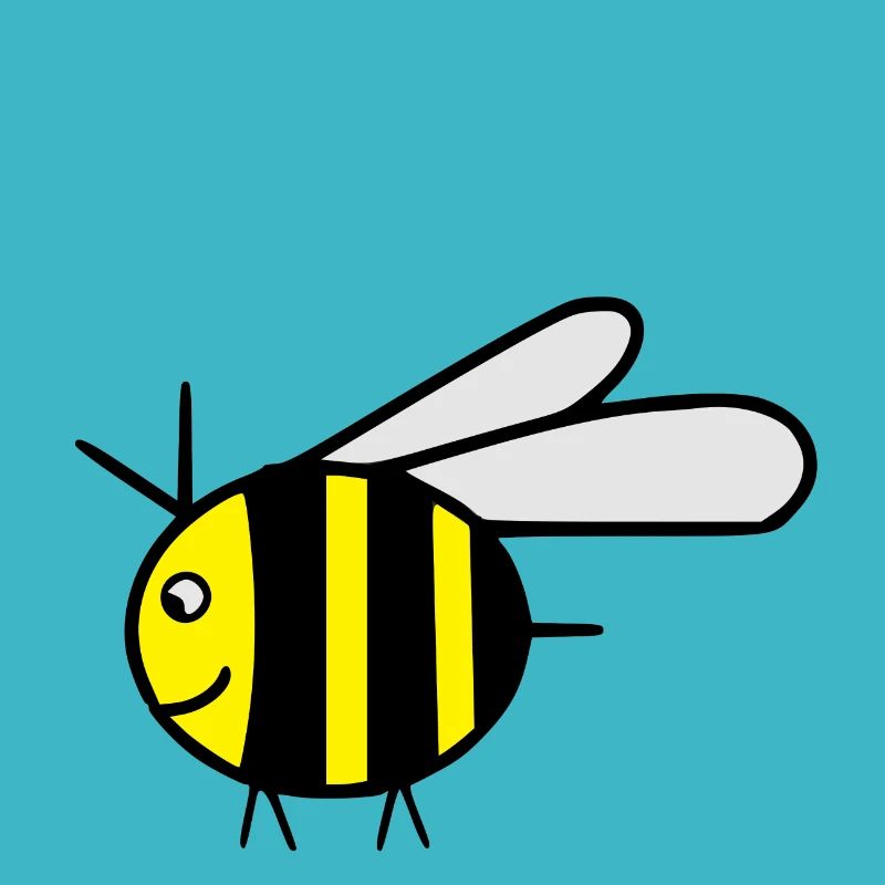 Bourdon d’abeille volante jaune - idée cadeau