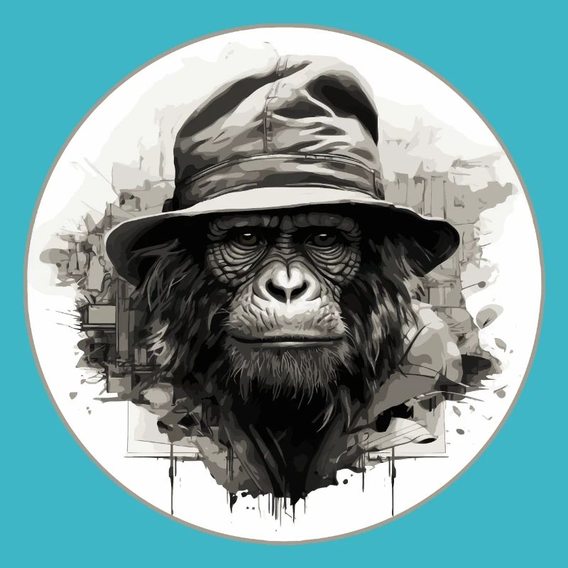 Singe sérieux #2