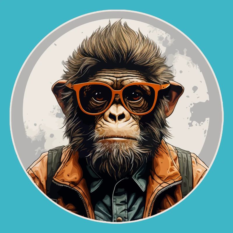 Singe sérieux #7