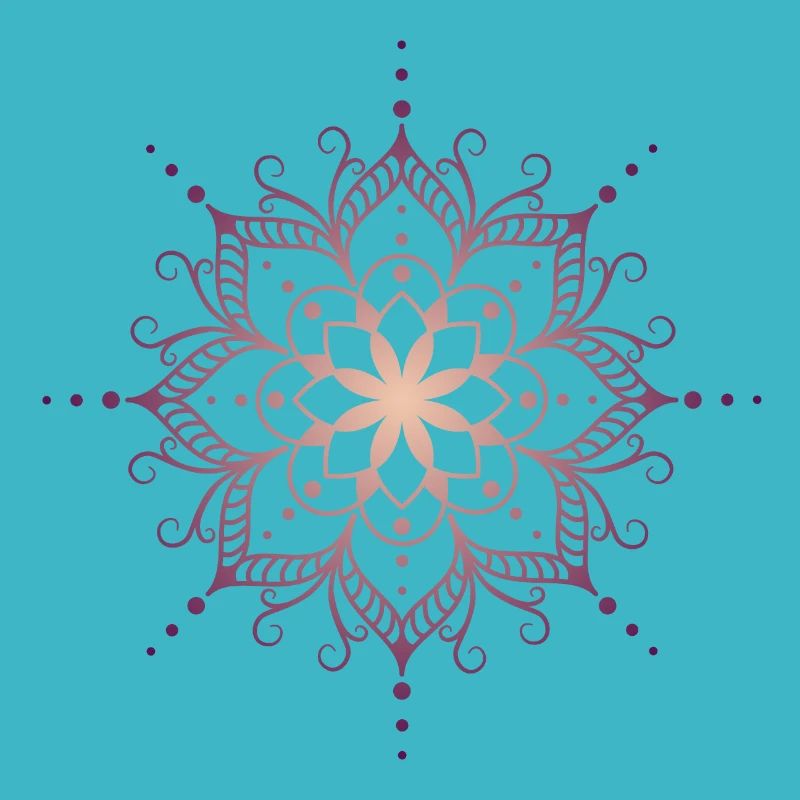 Mandala in rosa