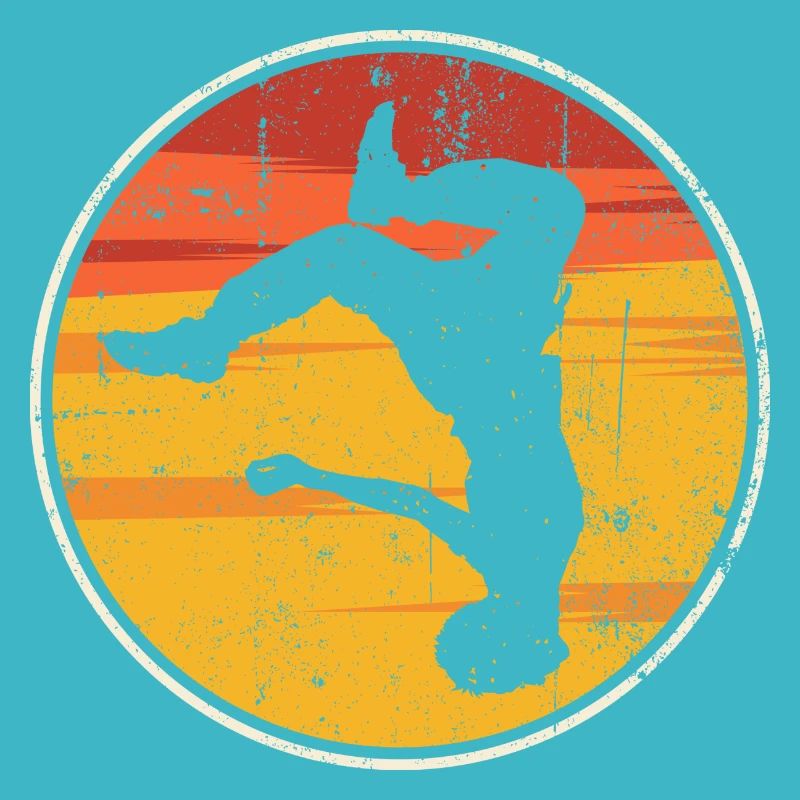 Sunset Silhouette Jump