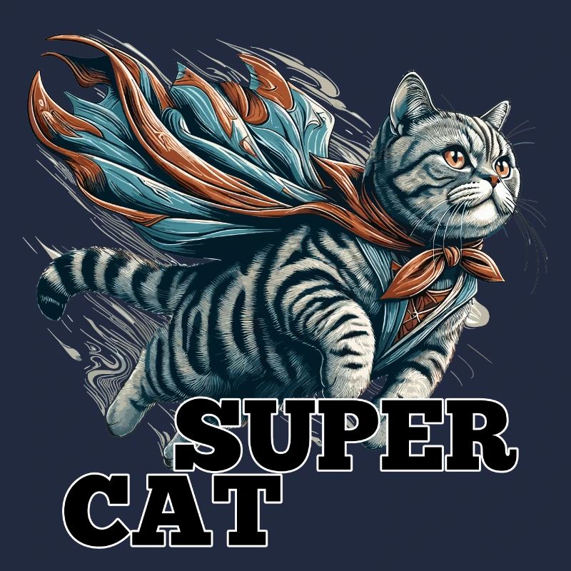 Super Katze Britisch Kurzhaar BKH getigert