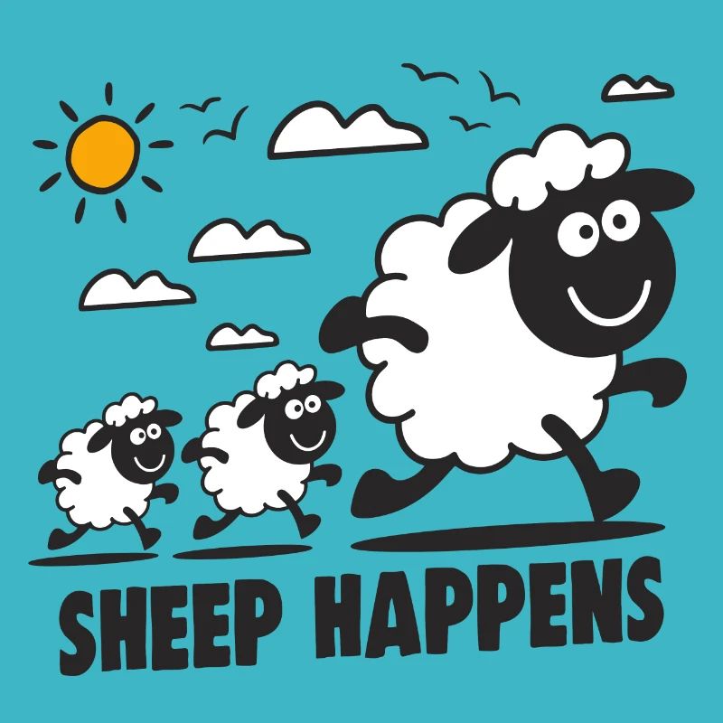Funny Sheep Sheep Happens