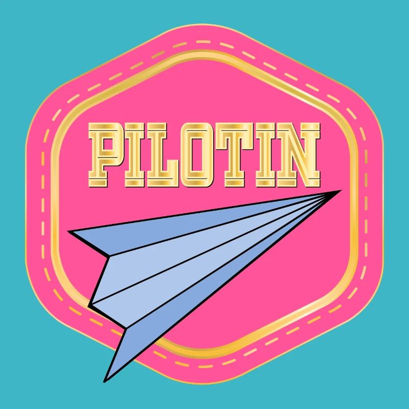 LUFTFAHRT PILOTIN - PAPIERFLIEGER