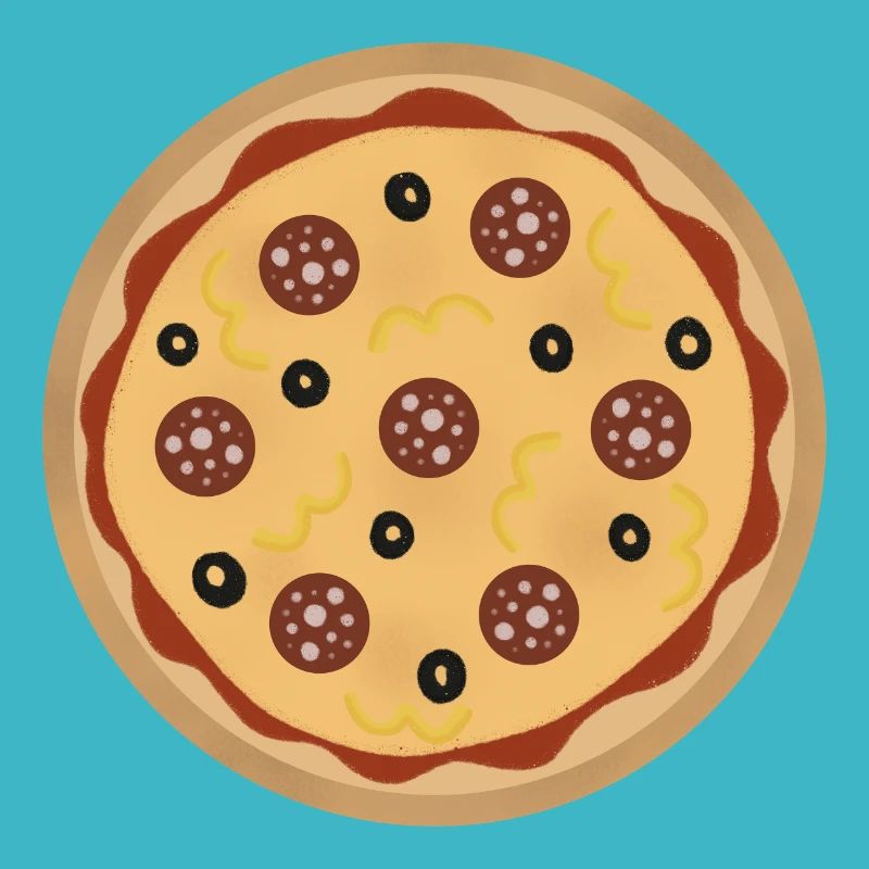 Pizza au pepperoni