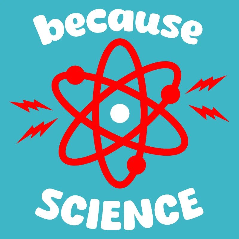 Because Science Atom Red