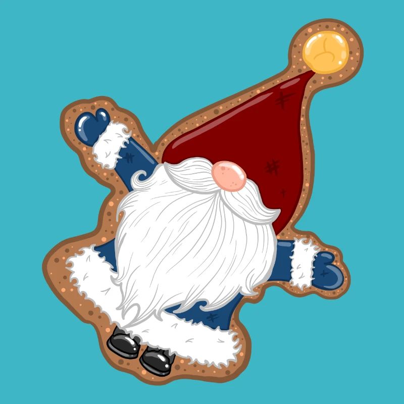 BiscuitSanta in a gingerbread frame