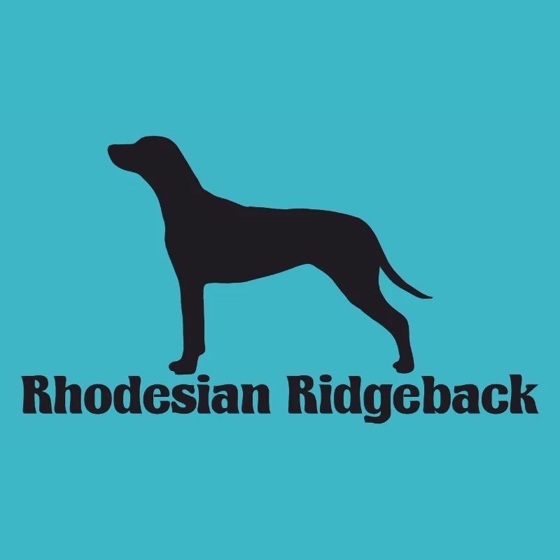Rhodesian Ridgeback Silhouette