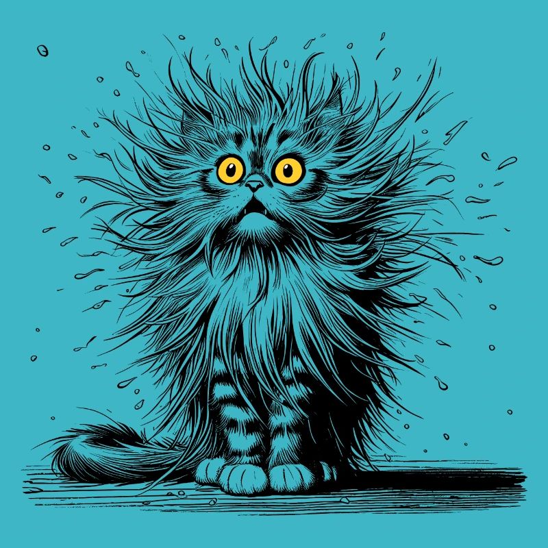 lustige Katze