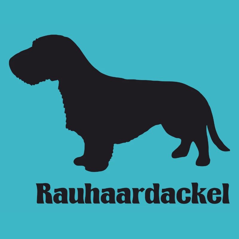 Rauhaardackel Silhouette