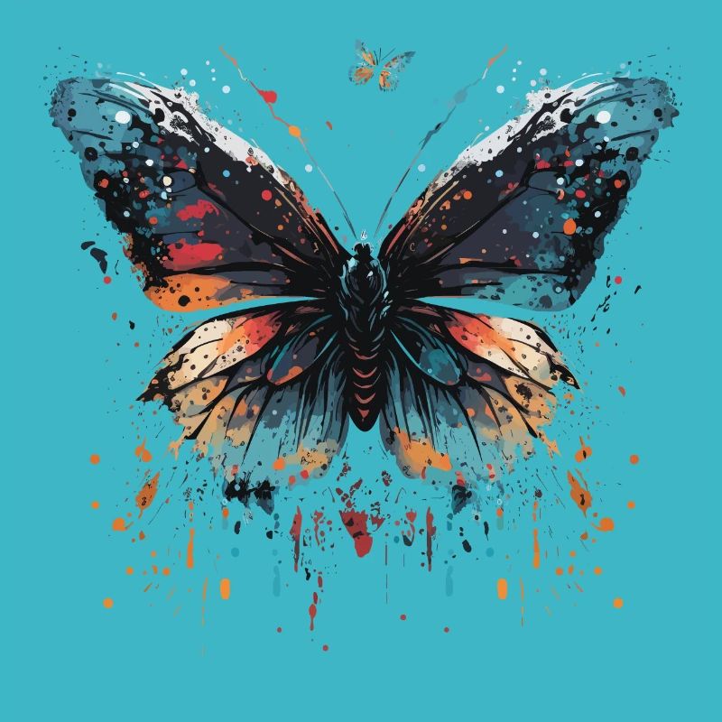 Beauté épanouie du papillon