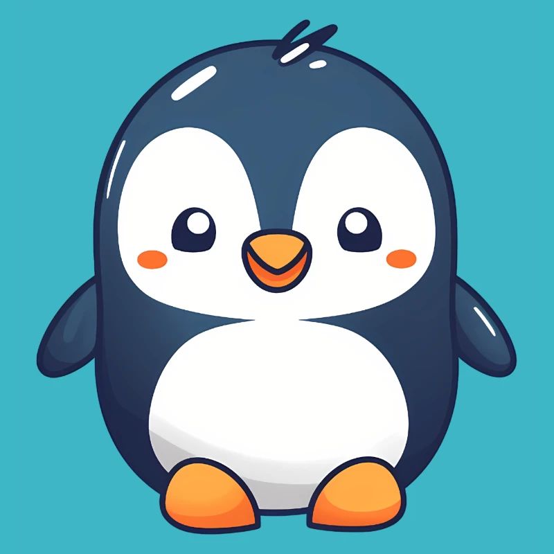 Cute penguin