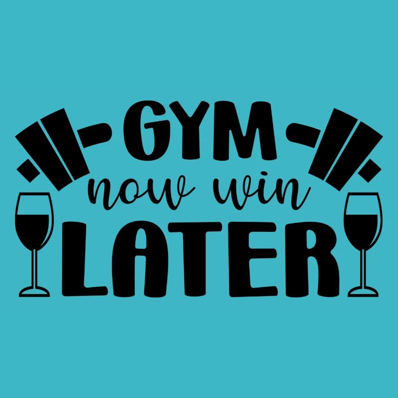 Fitnessstudio jetzt Wein später