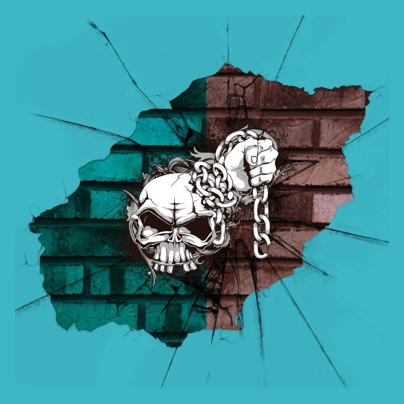 Tête morte du mur