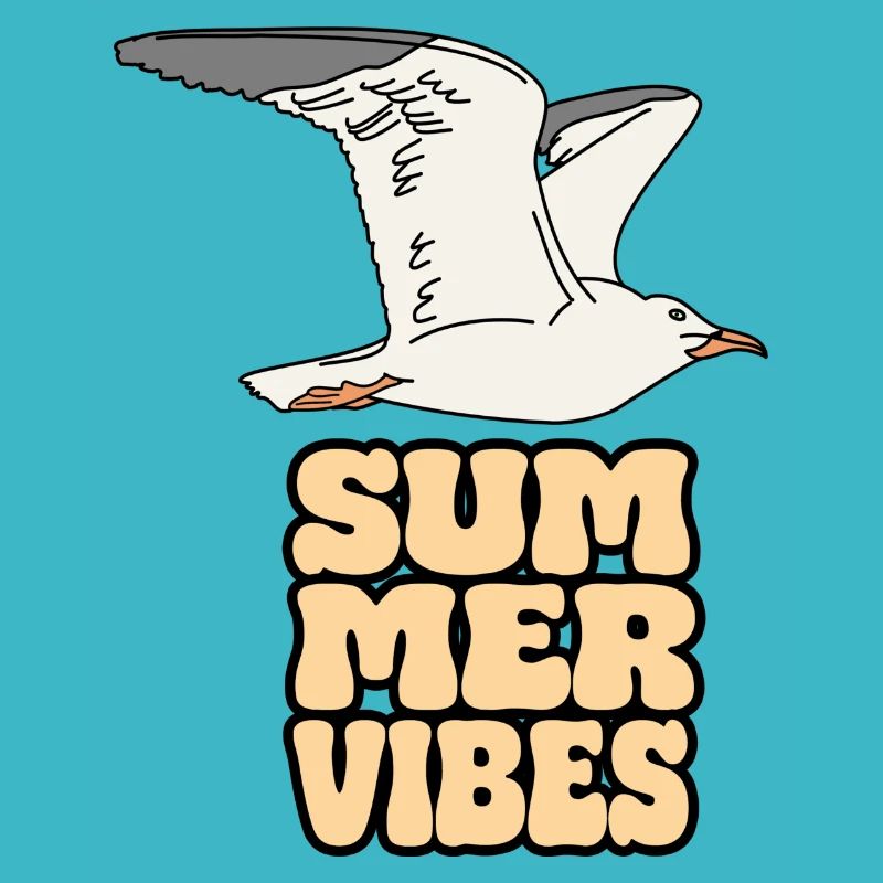 seagull möwe summer vibes