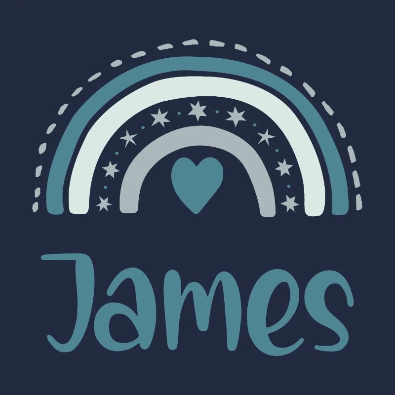 James Name Rainbow