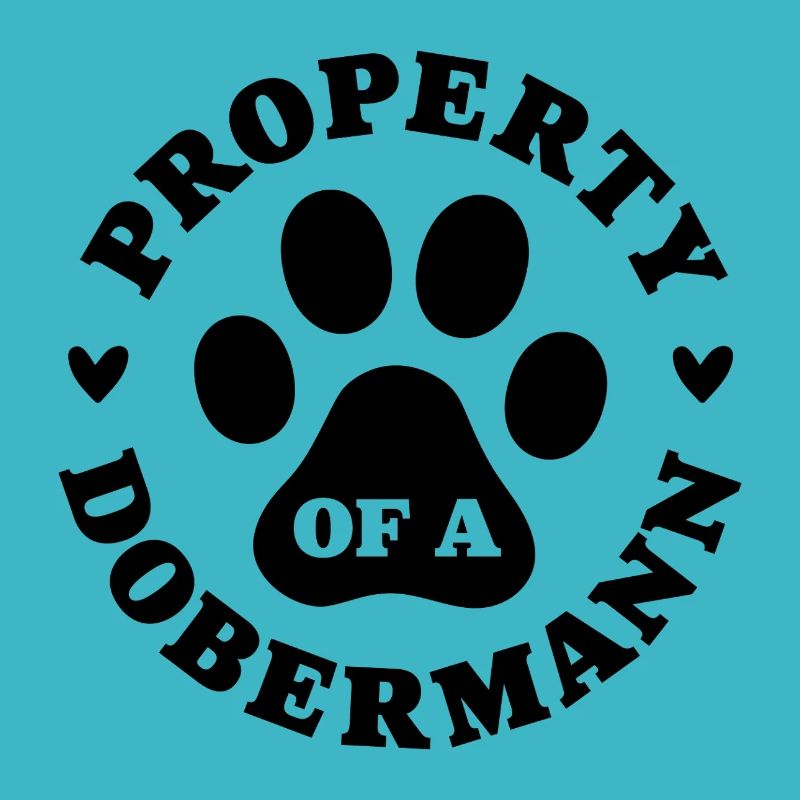 Eigentum eines Dobermanns