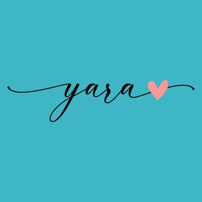 Yara Nom Prénom Calligraphie Script