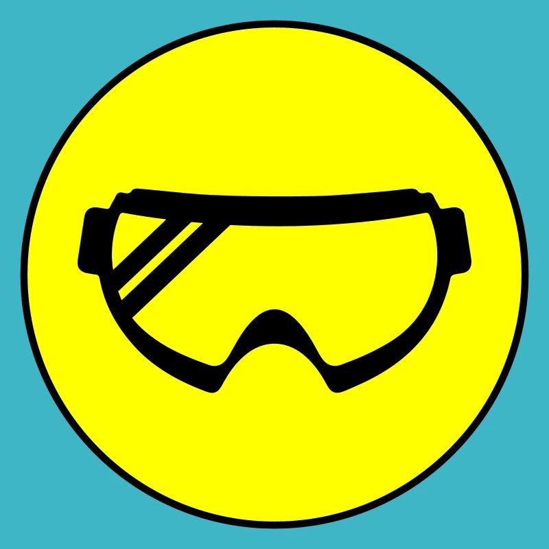 Icône des lunettes de ski