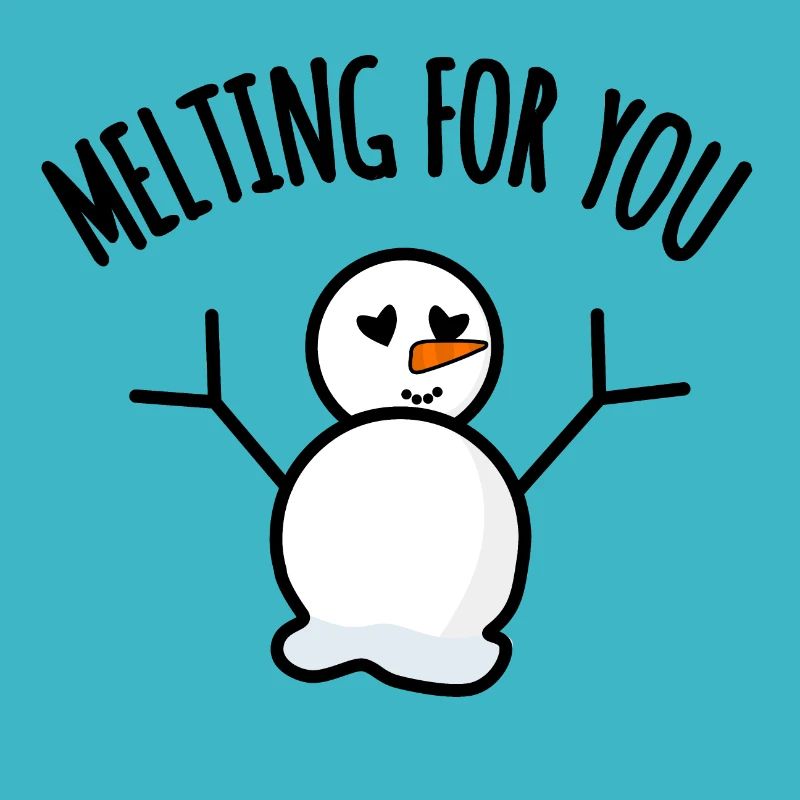 Melting For You : Snowman Pun