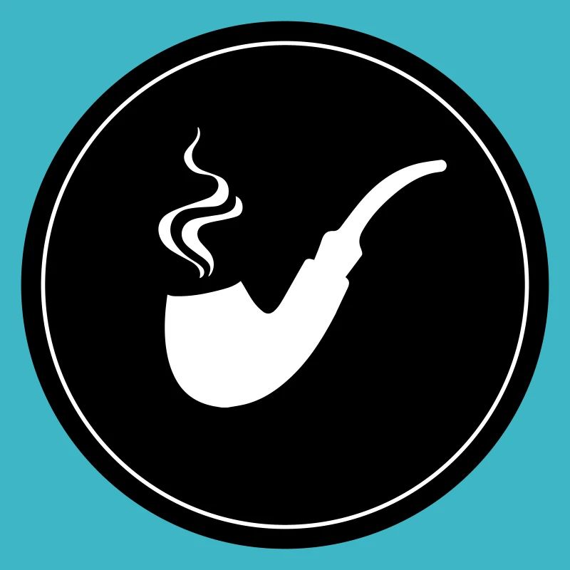 Smoking a pipe