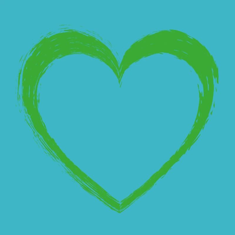 Cœur vert