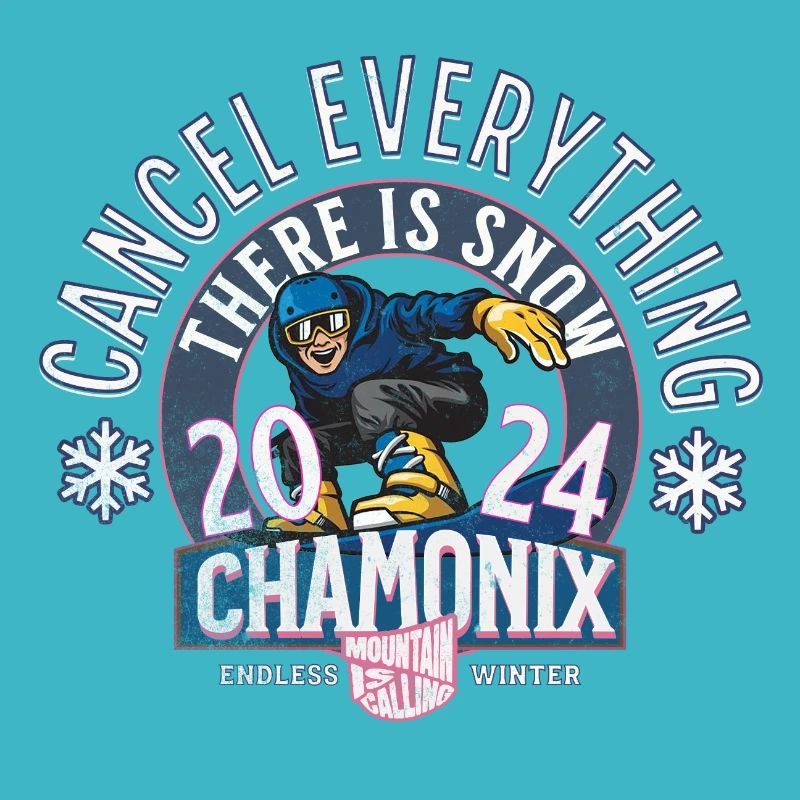 Cancel everything there is snow in Chamonix