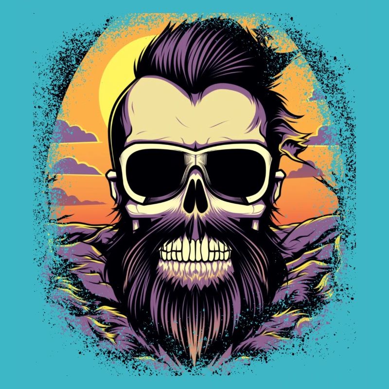 Barbe barbue Blague mal usée Dragon Barbu Ours