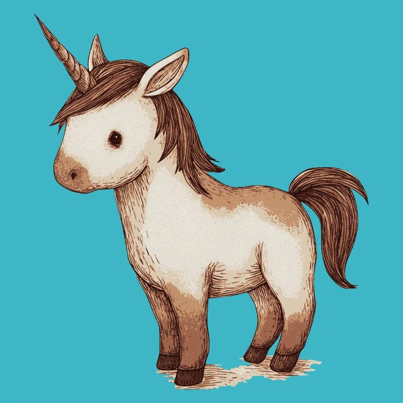 kleines süßes Einhorn
