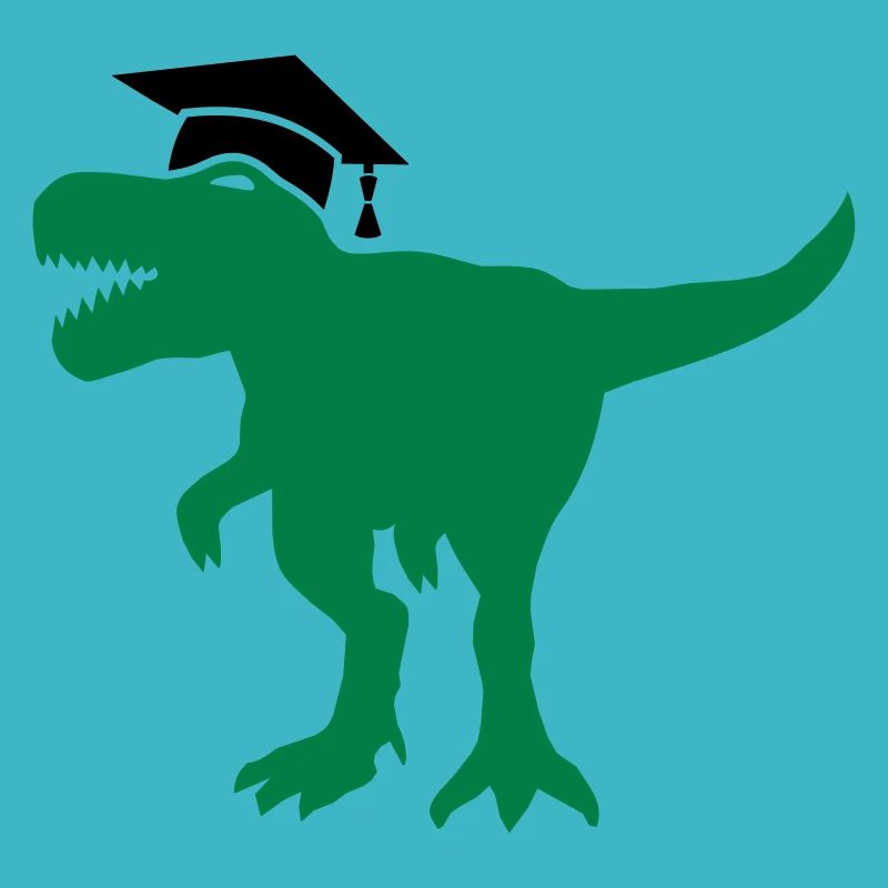 Dinosaurier Doktorhut Promotion Dissertation