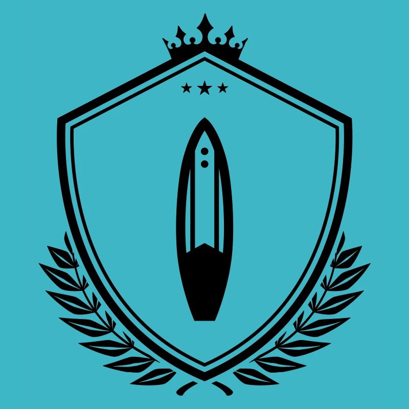 Surfbrett wappen