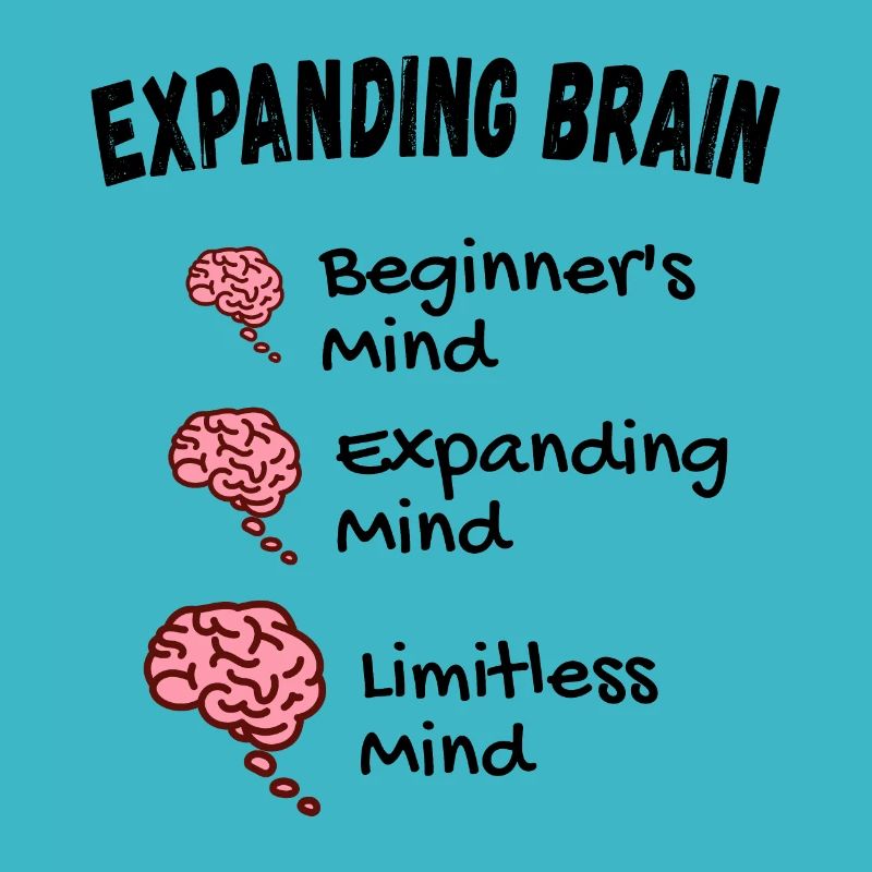 Gehirn erweitern - Expanding Brain Meme